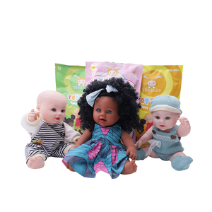 Poupées en vinyle TUSALMO Princess OMG, noires et blanches, personnalisées, en sachet mystère, jouet éducatif en peluche pour filles de 3 ans et plus - Product Image 6