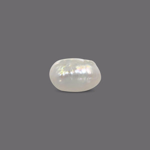 Perla de Agua Dulce Natural Blanca Suelta Basra Pearl de 6.33 Quilates para Joyería y Fabricación de Joyas - Product Image 2