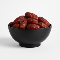 Bol en argent de qualité supérieure pour les dates Eid Ramadan cadeau affichage de fruits sains nouvelle saison dates douces exportation en vrac plateau-cadeau de qualité