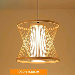 โคมไฟไม้ไผ่หรูหราสำหรับตกแต่งงานฝีมือไม้ไผ่จำนวนมากเฟอร์นิเจอร์จากเวียดนาม - Product Image 3