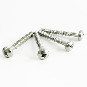 Vis métriques en acier inoxydable pour cloisons sèches, bois, vis hexagonales Phillips assemblées en bois (norme DIN) - Product Image 5