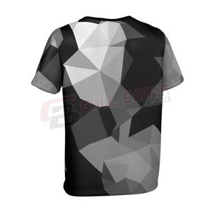 เสื้อยืดผู้ชายแขนสั้นพิมพ์ซับลิเมชันน้ำหนักเบาสีสดใสและมีความยืดหยุ่นผ้าสำหรับเล่นกีฬา - Product Image 5