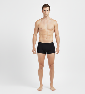 Sous-vêtements en coton pour hommes noirs audacieux au quotidien, extensibles, respirants, confortables, vêtements de tous les jours - Product Image 1
