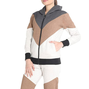 Fournisseur vérifié en gros, survêtements pour femmes de haute qualité, survêtement en velours uni personnalisé, survêtement à fermeture éclair, survêtements pour femmes les plus vendus - Product Image 2