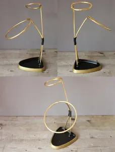 Porte-parapluie de qualité de luxe au design merveilleux et support de parapluie couleur argent fournisseurs indiens de la plus grande taille - Product Image 4