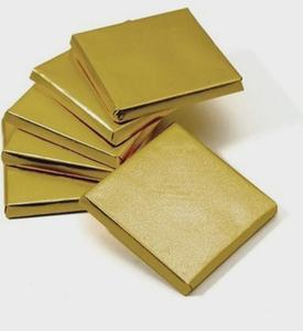 Handcrafted Brass <b>Coasters</b> Set Elegant <b>Drink</b> <b>Coasters</b> Made from Solid Brass Protective and Decorative <b>Coaster</b> Set - Product Image 6