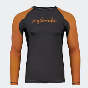 เสื้อรัดกล้ามเนื้อแขนยาวสำหรับผู้ชาย สำหรับฝึกซ้อมยิวยิตสู, MMA โนกิ, บีเจเจรัดรูป  ชั้นในสำหรับการต่อสู้ - Product Image 3