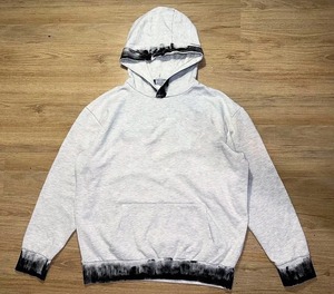 Y2K Hombres Ropa Sudaderas con capucha Sudadera Jersey de manga larga High Street Man Hoodi Dark Vintage Terrifying Skull Oversize Streetwear - Product Image 5