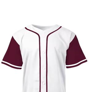 Maillot de baseball en tissu polyester 100% pour hommes meilleur fournisseur maillot de baseball de style unique à vendre - Product Image 4