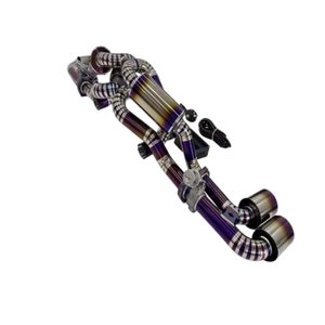 Sistema de Escape Trasero Medio de Titanio de Alta Calidad para Ferrari F430 F430 Spider 4.3 V8 2005-2009 con Controlador de Válvula Neumática - Product Image 4