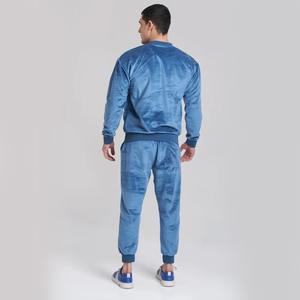 Conjunto de chándales de invierno para hombre de Micro Velvet Fleece de última moda, conjunto de chándal personalizado de 2 piezas de alta calidad, chándales para hombre - Product Image 3