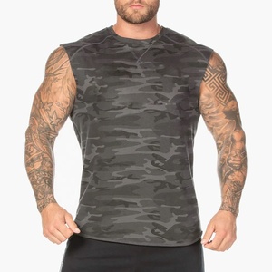 100% Cotton Summer Customized Logo <b>Men's</b> Tank Top Quick Drying Gym Shirt New Seasons <b>Men's</b> Breathable <b>Singlets</b> - Product Image 4