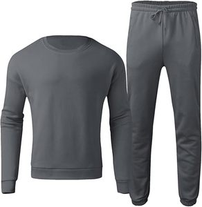 Survêtements à capuche en molleton de qualité supérieure décontractés hiver chaud Fitness vêtements d'entraînement 2 pièces pull survêtement - Product Image 5