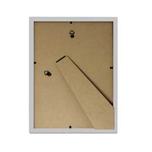 Juego de 2 Marcos de Madera Sencillos para Fotos, 14.8 x 21 cm (DIN A5), Decoración Plateada, Marcos para Exhibición de Fotos y Pósters Grabados - Product Image 4