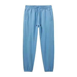Pantalones Deportivos Rasgados de Color Sólido 100% Algodón para Hombre y Mujer con Marca Personalizada, Pantalones Casuales de Entrenamiento - Product Image 1