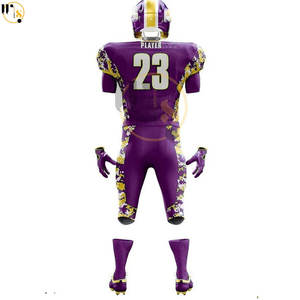 Conjunto de Jersey de Fútbol Americano para Adultos de Talla Grande, Transpirable y de Alto Rendimiento, 100% Algodón, Anti-UV - Product Image 5