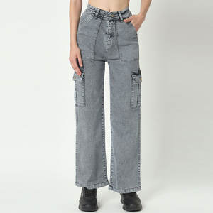 Nuevo estilo, diseño único, sombra ligera, pantalones vaqueros femeninos, fabricante de Pakistán, pantalones vaqueros de mujer de buena calidad - Product Image 1