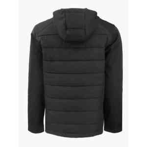 Vestes bouffantes pour hommes de Style fermeture éclair avec capuche Matériau souple en couleur noire Lavable Design unique Vestes pour homme Veste pour homme - Product Image 2