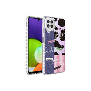 Coque en silicone antichoc JoieCreatif Elegans pour Samsung Galaxy M32 avec bords airbag, motif coloré, design cool pour A53 - Product Image 1