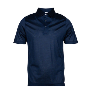 เสื้อโปโลผู้ชายสั่งทำพิเศษ คุณภาพสูง พิมพ์โลโก้ตามสั่ง เสื้อยืดน้ำหนักเบา ระบายอากาศได้ดี ผ้าฝ้าย 100% แฟชั่นกอล์ฟ ทรงเข้ารูป เสื้อโปโลผู้ชาย - Product Image 1