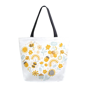 Sac fourre-tout en toile de coton de qualité supérieure, réutilisable, écologique, avec logo personnalisé, pour commandes promotionnelles en gros et OEM - Product Image 1