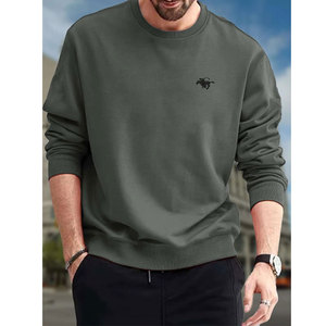 Venta al por mayor de moda de los hombres sudadera Casual de manga larga pulóver sudaderas de diseño personalizado de los hombres sudadera - Product Image 1