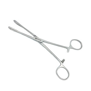 Schaedel Towel Clamp Forceps, 3.5" (9cm), Straight, Perforating 1x1 Prongs High Quality Stainless Steel - Product Image 5