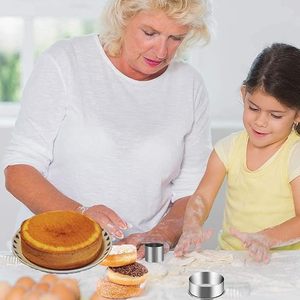 แม่พิมพ์เค้กบิสกิตแบบกำหนดเองที่ตัดคุกกี้สแตนเลสทนความร้อนเป็นมิตรกับสิ่งแวดล้อม - Product Image 5