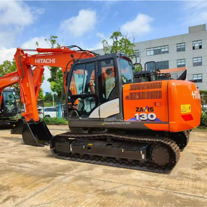 Excavadora Usada Hitachi Japón 12 Toneladas ZX130 con Motor Yanmar de Alta Eficiencia, Componentes Centrales de Bomba y Cuchilla Topadora - Product Image 3