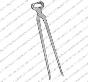 TARIQ MFG CO Pince à sabot en acier inoxydable de haute qualité Outil de maréchal-ferrant réutilisable pour les soins de coupe de sabot de cheval CE ISO certifié UE - Product Image 4