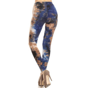 Vente en gros Sport Cravate Leggins Cravate Die Leggings de yoga Tye Dye Gym Wear Tie Dye Pantalon Vêtements de sport pour femmes - Product Image 3