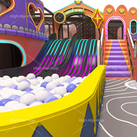 Equipo para Centro de Entretenimiento Familiar, Parque Infantil Comercial Interior Personalizado, Piscina de Pelotas, Carrusel, Pista de Conducción para Niños