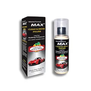 100% Top Quality Clean and Shine Polish 200 ML Pack Rubbing Compound and Long Lasting High Gloss and Paint Protection