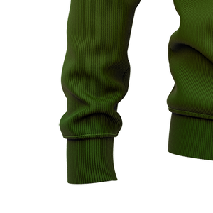 Sudadera de Forro Polar de Algodón para Hombre con Logotipo Bordado, Diseño Liso, Sudadera de Primavera con Estampado Sólido, Sublimación, 460g, Diseño en Blanco Teñido - Product Image 3