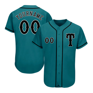 Venta caliente Uniformes de béisbol del equipo adulto Uniformes de béisbol transpirables de color personalizado con tela personalizada y nombre del equipo - Product Image 1