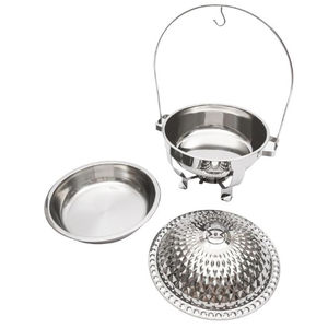 จานร้อนโลหะพร้อมฝาปิดสำหรับงานเลี้ยงแต่งงานอาหารจานเสิร์ฟอาหารจากผู้ผลิตและส่งออก - Product Image 6