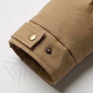 Veste d'hiver pour homme, parka matelassée personnalisée, couleur personnalisée, épaisse, bomber, capuche, col montant, taille longue 4XL, veste isolée chaude - Product Image 6