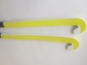 Derniers bâtons de hockey sur gazon professionnels bâtons de hockey sur gazon jaunes et blancs bâtons de hockey en carbone de sports d'équipe de haute qualité - Product Image 2