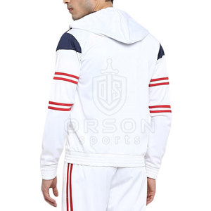 Ensembles de survêtements d'hiver personnalisés pour hommes grandes tailles – Décontractés, coupe-vent, en coton et polyester, respirants, légers, à motif uni, haute qualité - Product Image 3