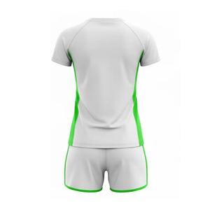 Ensemble d'uniformes de volley-ball de couleur blanche en gros, design personnalisé, impression numérique par sublimation, pour hommes - Product Image 2
