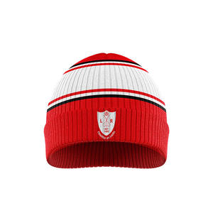 Gorros unisex GAA 100% Sombrero de invierno de punto de la mejor calidad con logotipo personalizado en relieve Diseño liso en blanco - Product Image 2