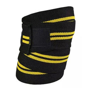 Fitness Haltérophilie Powerlifting Compression Élastique Haltérophilie Genou Wrap Bandages pour Squat Vente Chaude - Product Image 5