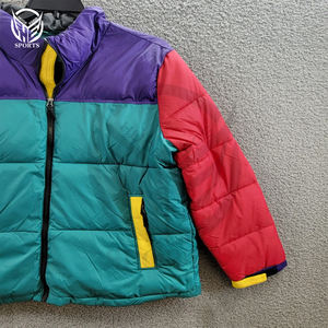 แจ็กเก็ตขนเป็ดแวววาวของผู้ชายเสื้อโค้ทแฟชั่นออกแบบได้ตามที่ต้องการ - Product Image 6