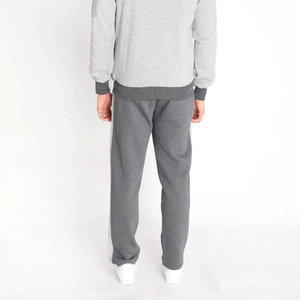 Conjunto de Sudadera con Capucha y Pantalones Deportivos Extra Grandes con Bloques de Color Personalizados OEM, Traje Deportivo de Felpa Técnica para Hombre - Product Image 3