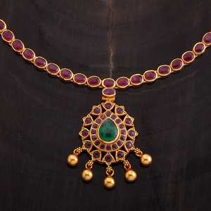 Authentic <b>Silver</b> Temple Necklace-Culturally Inspired Jewelry - Product Image 3