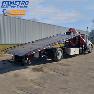 Remorqueuses Metro Camion à plat de 9 tonnes | Usine de chargement de glissière directe | Remorquage à plat international - Product Image 2