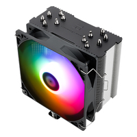 Thermalright BA120 ARGB CPU refroidisseur d'air 4PIN 1/2/3/4 voies carte mère CPU ventilateur aluminium caloduc e-cuivre pour PC de jeu boîte