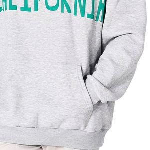 Personalizar Hip Hop 3D Puff impresión Sudadera con capucha pulóver Unisex Casual Street Wear Heavyweight Hoodies Raw Hem recortada Sudadera con capucha hombres - Product Image 5