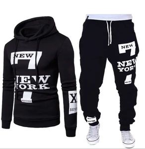 100% algodón grueso pesado francés Terry alta calidad en blanco de gran tamaño streetwear logotipo personalizado Sudadera con capucha traje - Product Image 5