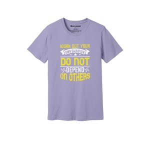 Camiseta de algodón 100% con estampado de temas de Buda, estilo informal, 12 opciones de color, 160-180, colocación de diseño personalizable GSM pesado - Product Image 1